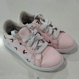 Tommy Hilfiger Kids Pink and White Sneakers